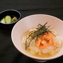 Ochazuke (salmon/plum)