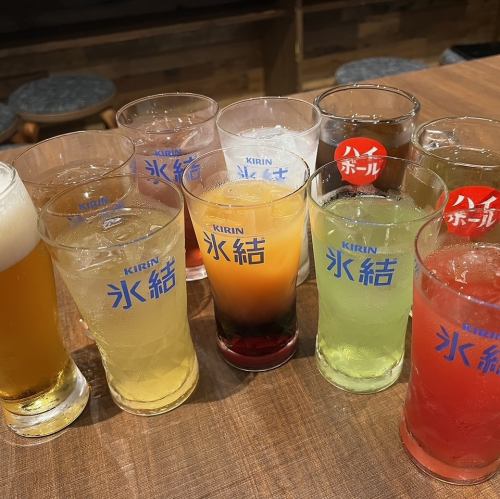 All you can drink for just 1000 yen!