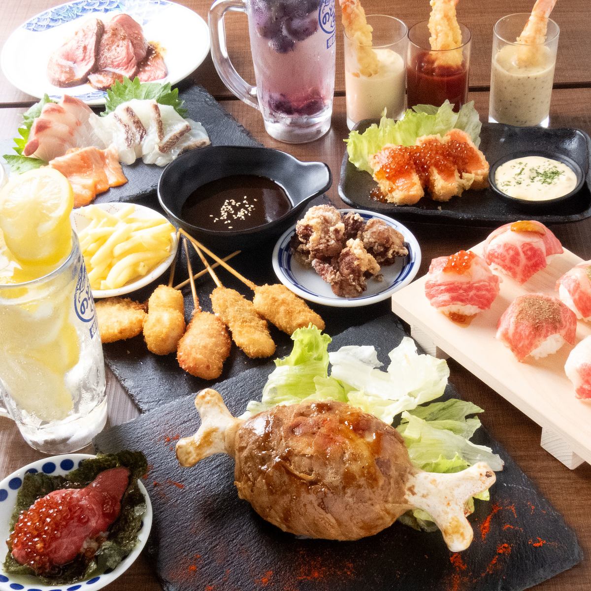 ■All-you-can-eat and drink■ 100 types of menu! Special price from 2,480 yen!