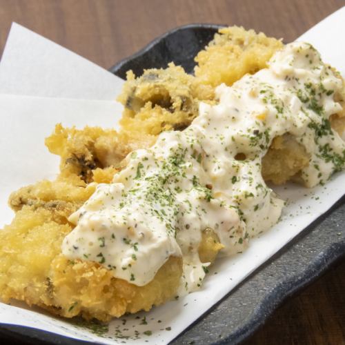 Deep fried oysters