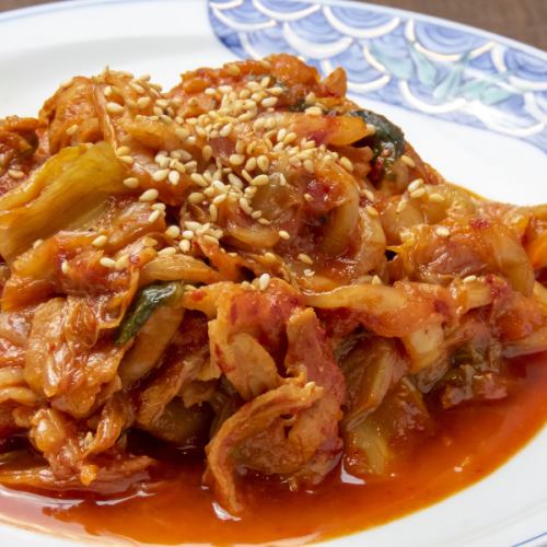 Pork kimchee