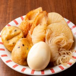 Assortment of 6 kinds of oden