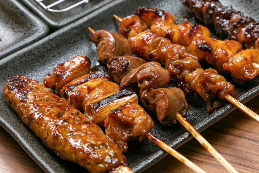 [All-you-can-drink for 2 hours] "Yakitori course"