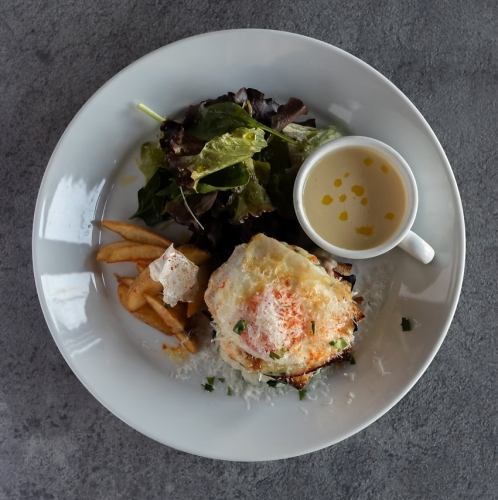 Croque Madame Plate