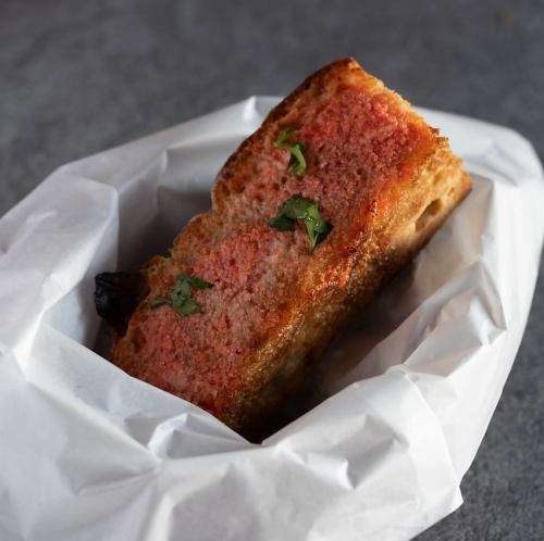Mentaiko butter toast