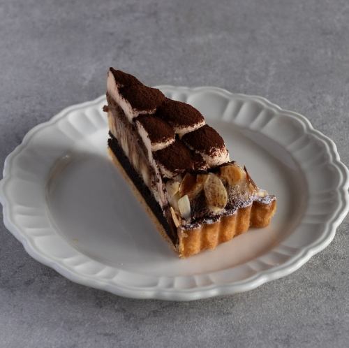 Banana Tiramisu Tart