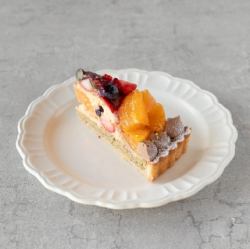 デコポンとミックスベリーのタルト