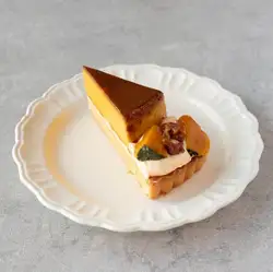 Pumpkin pudding tart