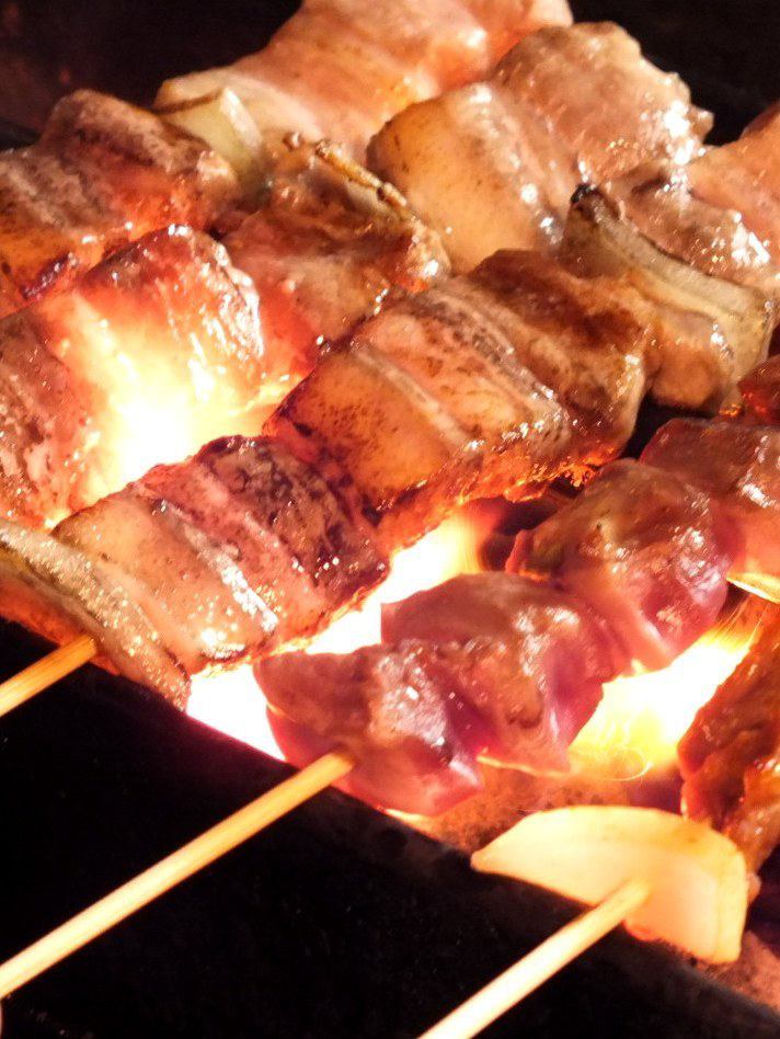 階段を上れば♪心温まるお店♪炭火焼鳥[銀と金]