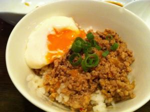 肉味噌ご飯