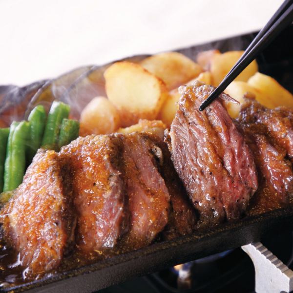★1st place in popularity ranking★ Beef sagari teppanyaki