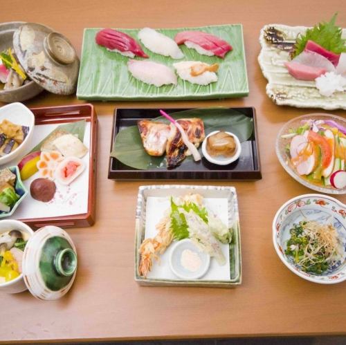 【◆旬の贅沢コース◆】新鮮な魚介と和食の技を心ゆくまで堪能する全11品「汐コース」