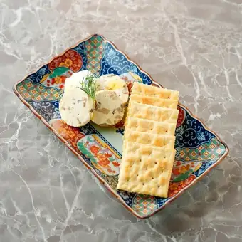 いぶりがっこクリームチーズ