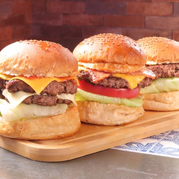 [Hamburger (5 types)] Hamburger made from a patty made from 100% Shizuoka beef and a bun made from domestic wheat ☆