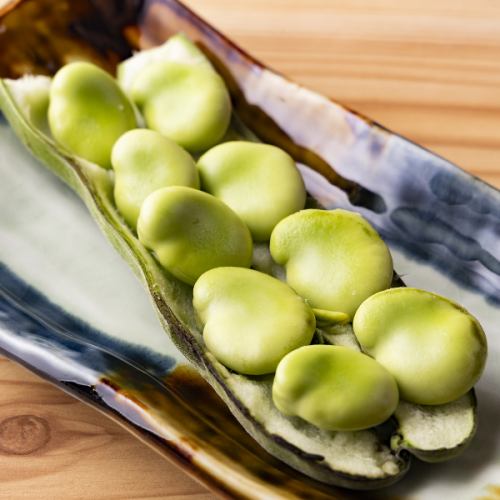茹でそら豆