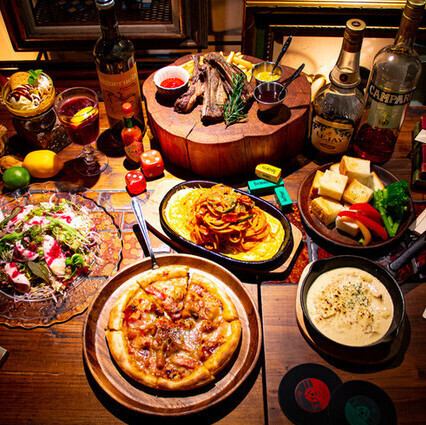 料理もドリンクも充実の品揃え！どれも絶品ばかり♪