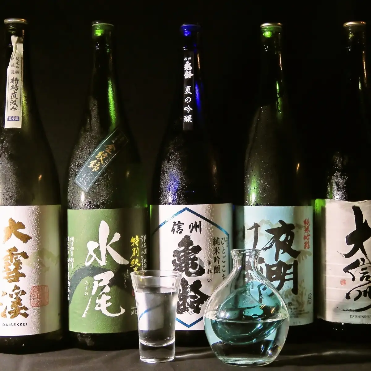 Perfect for after work! Enjoy the charm of Nagano to the fullest with our carefully selected local sake and Japanese cuisine.