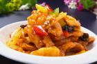 Deep-fried sweet and sour pork