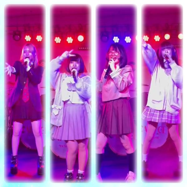 生バンドによるライブ