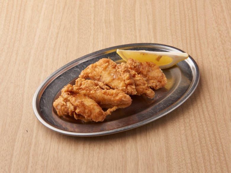 Deep-fried Oyama chicken and Gennankotsu