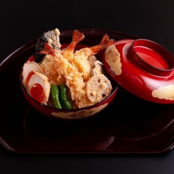 Tempura rice bowl