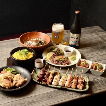 120 minutes of all-you-can-drink included! 6 dishes in total★ Hebereke-ya banquet course: 3,000 yen (tax included)