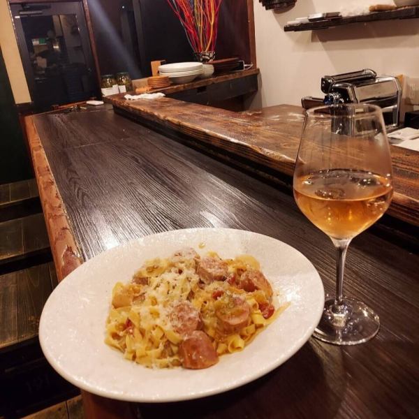 自家製手打ちパスタ◎