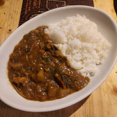 早い！ヘルシー！旨い！20種類の野菜カレー800円