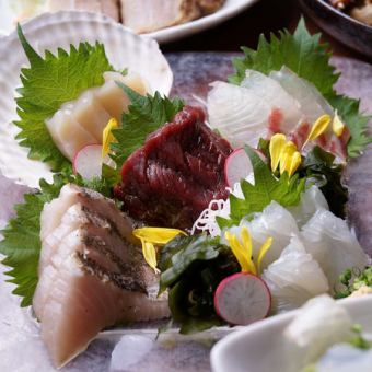 【6,000日元套餐】3小时高级无限畅饮+11道菜★2种握寿司等◎※周五及节假日前2.5小时