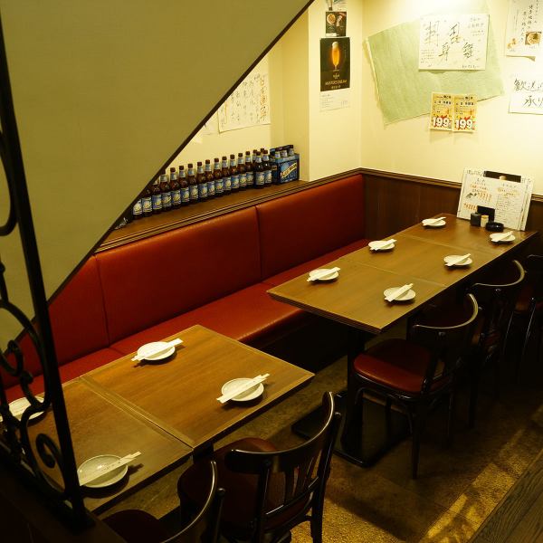 [Having a semi-private room for 6 to 12 people] Although it is not a complete private room, it can be used as a semi-private room because it is in a deep position and away from other seats! Make a reservation!