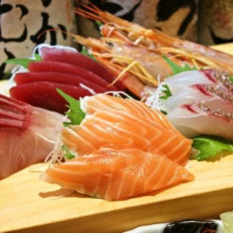 【5,000円コース】2H飲み放題＋料理11品★刺身4種盛り、馬肉のカルパッチョ等々◎