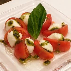 Tomato and mozzarella