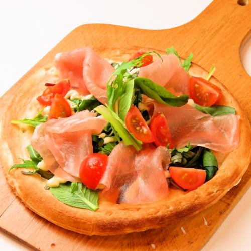 Kogen's popular [Pizza] Recommended is prosciutto and arugula pizza !! * There is a take-out menu!