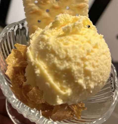 バニラアイス