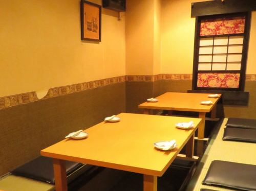 2～7名様用の掘り炬燵席です♪