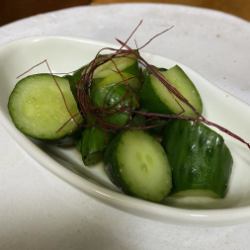 やみつき胡瓜