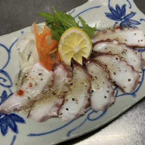 タコのカルパッチョ(梅orイタリアン)