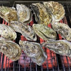 広島産 殻付き牡蠣の浜焼き1個