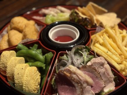 简单！开胃菜套餐（开胃菜+无限畅饮，最后点餐时间90分钟）