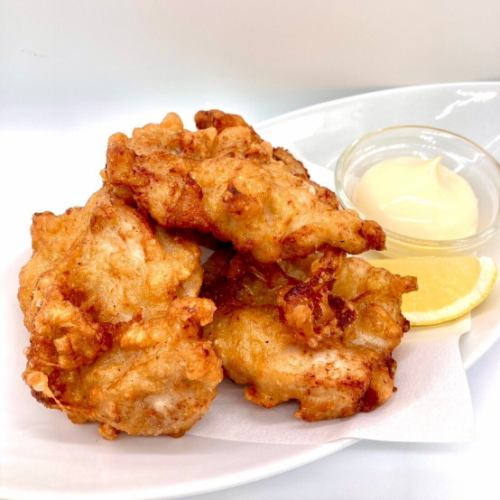 若鶏の唐揚げ　4個　(マヨ　or　香味おろしポン酢）