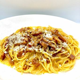 みんな大好きカルボナーラパスタ