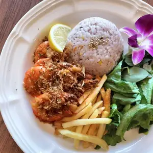 GARLIC SHRIMP PLATE