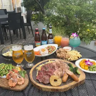  6/5スタート！ハワイアンビアガーデンプラン♪飲み放題2時間付き【金土日・祝は予約はこちら】