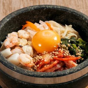 石烤海鮮拌飯