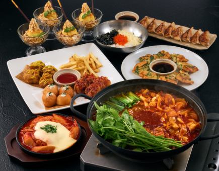 ≪120분 음방부 첨부≫【미나리낫콥세코스】 따끈따끈 냄비로 고조하자! 4480엔(부가세 포함)