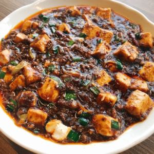 バクの麻婆豆腐