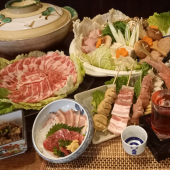 飲み放題付き!!季節限定☆お手軽ちゃんこ鍋コース♪