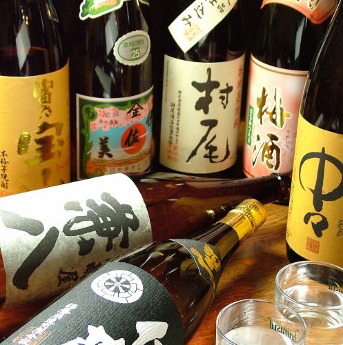 プレミア焼酎が豊富