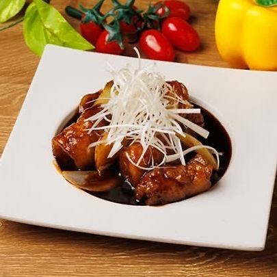 【豚肉・濃厚な旨味】黒酢酢豚