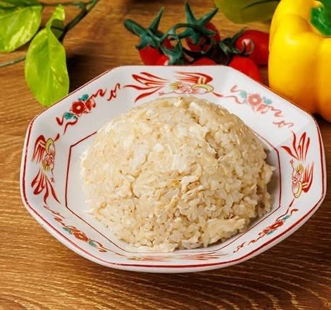 白いチャーハン